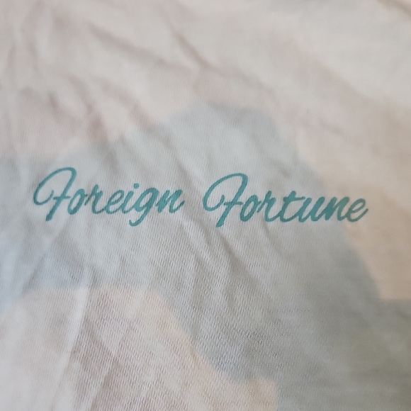 Foreign Fortune Logo White Tshirt - Picture 3 of 4